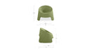Nolla Outdoor Accent Chair Set of Two Green