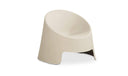 Nolla Outdoor Accent Chair Set of Two Light Grey