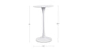 Gage Outdoor Bar Table White