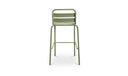 Kade Outdoor Bar Stool Green Set of Two