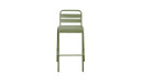Kade Outdoor Bar Stool Green Set of Two