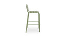 Kade Outdoor Bar Stool Green Set of Two