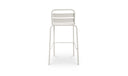 Kade Outdoor Bar Stool White Set of Two