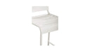 Kade Outdoor Bar Stool White Set of Two