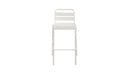 Kade Outdoor Bar Stool White Set of Two