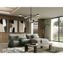 Racine - Modern White Fabric Modular Sectional Sofa