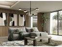 Racine - Modern Grey Fabric Modular Sectional Sofa