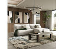 Racine - Modern White Fabric Modular Sectional Sofa