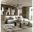 Racine - Modern Grey Fabric Modular Sectional Sofa