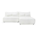 Racine - Modern Grey Fabric Modular Sectional Sofa