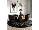 Rackham Mid-Century Walnut Round Dining Table