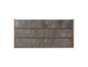 Rado Modern Walnut & Stucco Dresser