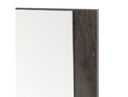 Rado Modern Walnut & Stucco Mirror