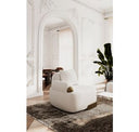 Yano - Modern White Marble + Antique Brass Coffee Table