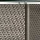 Raphael - Modern Glass + Silver Dining Table