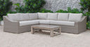 Pacifica Outdoor Beige Sectional Sofa Set