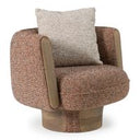 Raywood - Modern Multicolored Boucle Fabric + Ash Sofa