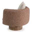 Raywood - Modern Multicolored Boucle Fabric + Ash Accent Chair