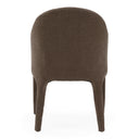 Reedy - Modern Brown Fabric Dining Chair