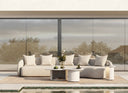 Tabarca - Outdoor Beige Fabric Sectional Sofa