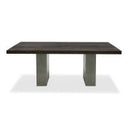 Kadoka - Modern Light Grey Fabric Dining Chair w/ Castor Wheels