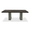 Renzo Modern Oak & Concrete 79" Dining Table