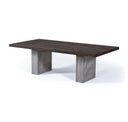 Renzo Modern Oak & Concrete Coffee Table