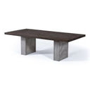 Renzo Modern Oak & Concrete 79" Dining Table