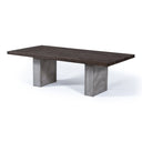 Renzo Modern Oak & Concrete 94" Dining Table