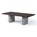 Renzo Modern Oak & Concrete 94" Dining Table