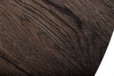 Renzo Modern Round Oak & Concrete Dining Table
