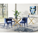Pyrite Modern Glass End Table