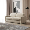Revers - Italian Modern Sand Fabric 63" Sofa Bed