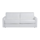 Revers - Italian Modern White Leather Queen Sofa bed