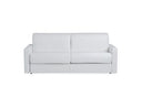 Revers - Italian Modern White Leather Queen Sofa bed