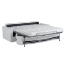 Revers - Italian Modern White Leather Queen Sofa bed