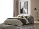 Revers - Italian Modern Grey Fabric 55" Sofa Bed