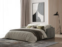 Revers - Italian Modern Grey Fabric 63" Sofa Bed