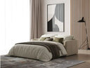 Revers - Italian Modern Sand Fabric 55" Sofa bed