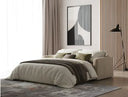 Revers - Italian Modern Sand Fabric 63" Sofa Bed