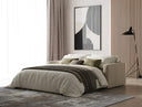 Revers - Italian Modern Sand Fabric 63" Sofa Bed