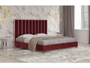 Legend Modern White Bonded Leather Bed