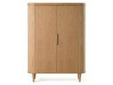 Richmond - Modern Natural Oak Rounded Tall Buffet