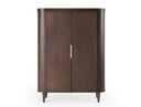 Richmond - Modern Brown Rounded Tall Buffet