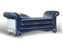 Rita Transitional Velour Fabric Bench