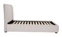 Luzon Queen Bed Light Grey