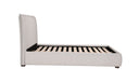 Luzon King Bed Light Grey