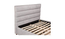 Takio Queen Bed Light Grey