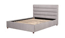 Takio Queen Bed Light Grey