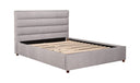 Takio Queen Bed Light Grey